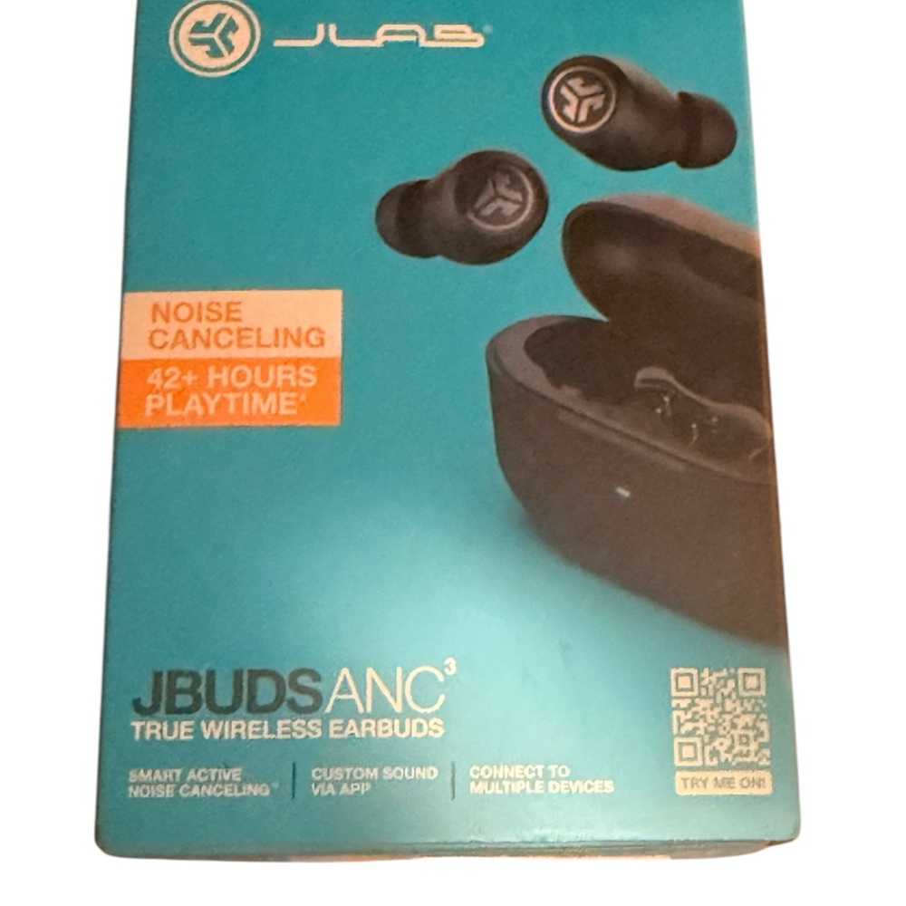 JBU Black and Blue On-Ear Headphones